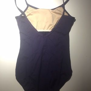 Motion Wear Navy Blue leotard size LC